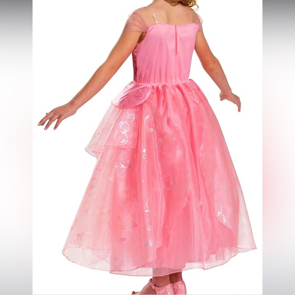 WICKED NEW Glinda the good witch deluxe official girls costume -pink - Picture 3 of 9